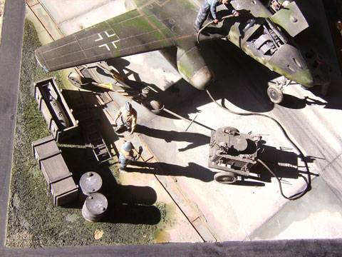Messerschmitt me 262 A (dragon escala 1/48).  