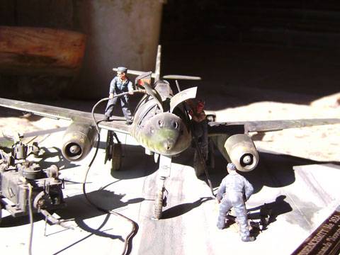 Messerschmitt me 262 A (dragon escala 1/48).  