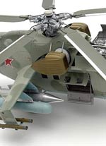 Helicoptero Mil-24 Sovietico a Scratch -  Escala 1/32.  