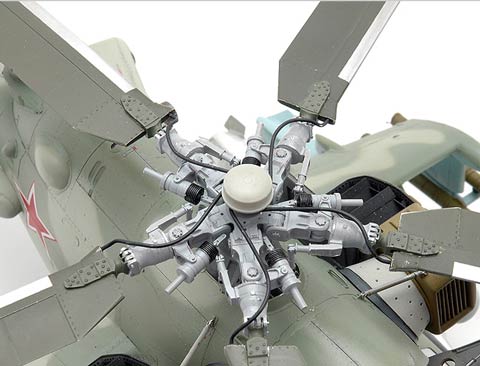 Helicoptero Mil-24 Sovietico a Scratch -  Escala 1/32.  