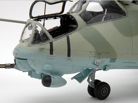 Helicoptero Mil-24 Sovietico a Scratch -  Escala 1/32.  