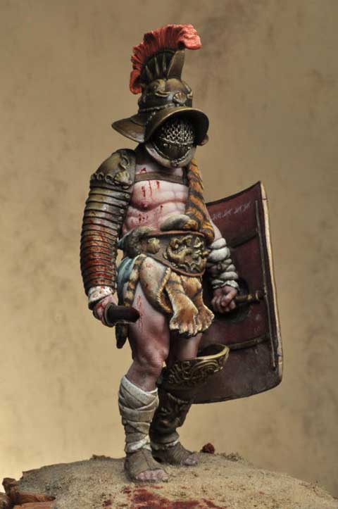 Gladiador Mirmillon - Escala 75mm