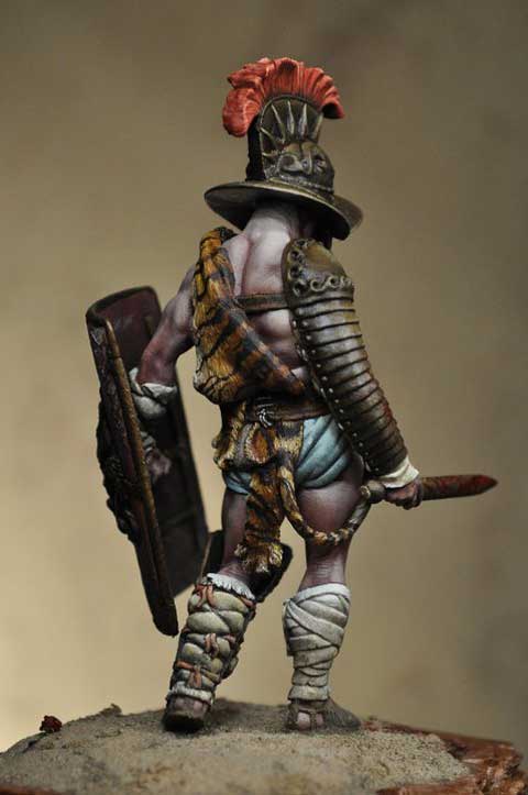 Gladiador Mirmillon - Escala 75mm