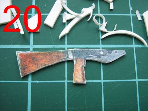 Subfusil Sten - Scratchbuilding paso a paso
