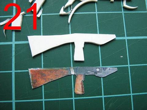 Subfusil Sten - Scratchbuilding paso a paso