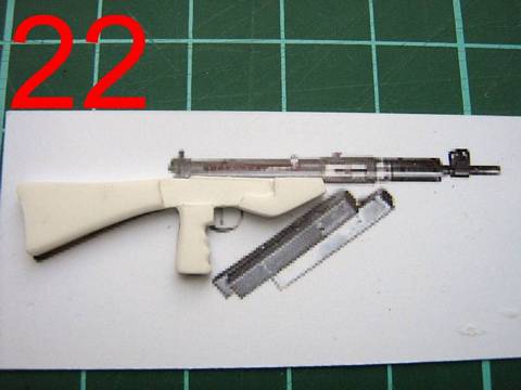 Subfusil Sten - Scratchbuilding paso a paso