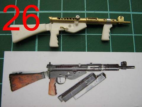 Subfusil Sten - Scratchbuilding paso a paso