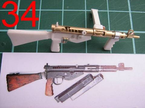 Subfusil Sten - Scratchbuilding paso a paso