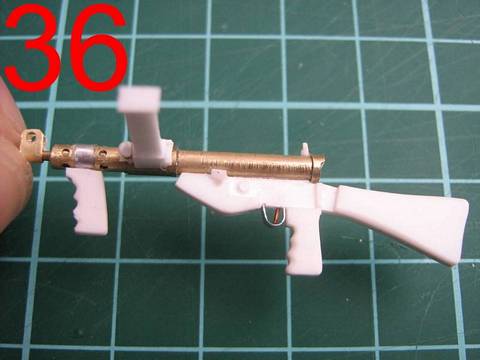 Subfusil Sten - Scratchbuilding paso a paso
