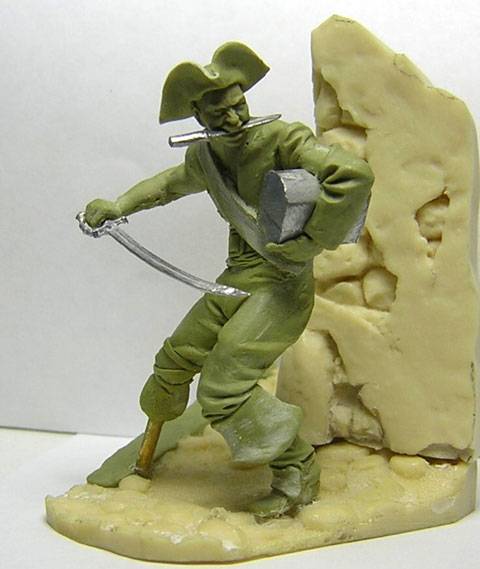 Modelado del Pirata de Port Royal