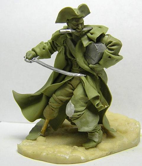 Modelado del Pirata de Port Royal