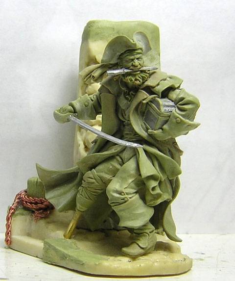 Modelado del Pirata de Port Royal