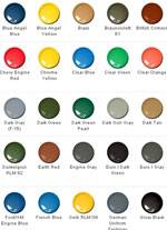 Carta de Colores de la Serie General del Fabricante de Pinturas para Modelismo y Miniaturismo, Model Master. La Carta consta de La gama de colores acrilicos. Carta de Colores de la Serie General del Fabricante de Pinturas para Modelismo y Miniaturismo, Model Master. La Carta consta de La gama de colores acrilicos.