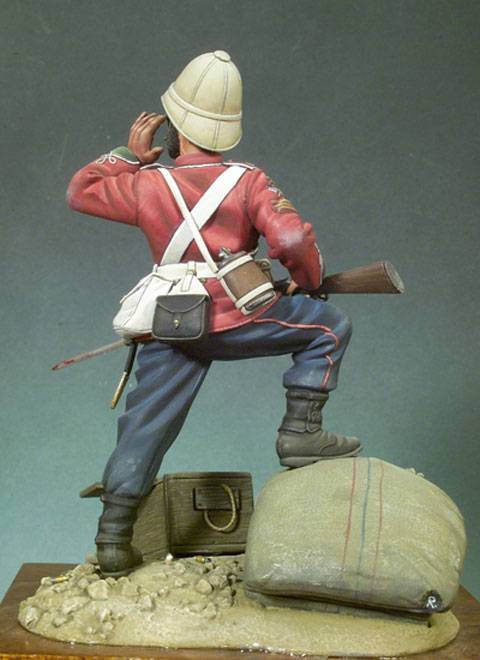 Segundo Batall&oacute;n 24 Th, a cargo de la defensa de la Misi&oacute;n de Rorkes&acute;s, d
