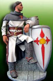 Caballero de la Orden de Santiago durante el a&ntilde;o 1210