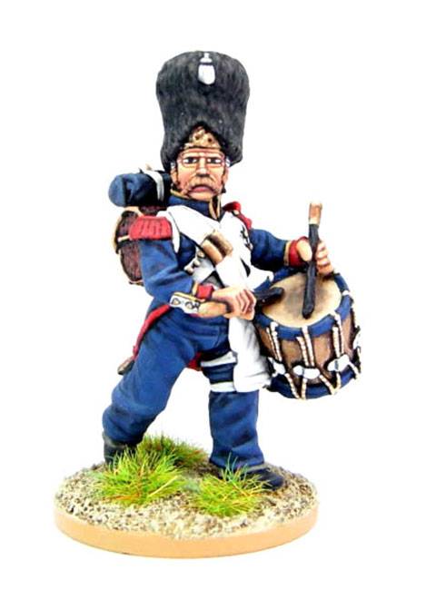Tambor de Granaderos de la Guardia Imperial Francesa. 