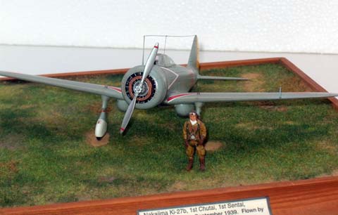 Avion Nakajima Ki.27 Nate - Escala 1/48. 