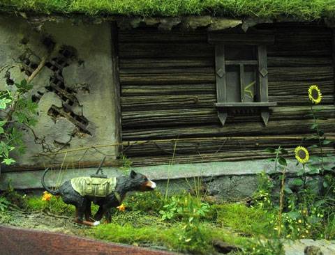 ocupacion alemana en los bosques de Noruega