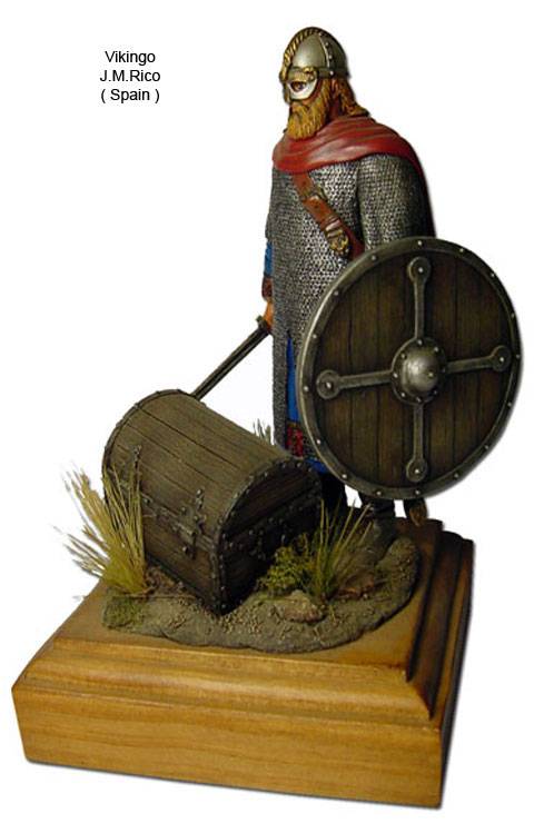 Guerrero Vikingo - Escala 120 mm. - Resina