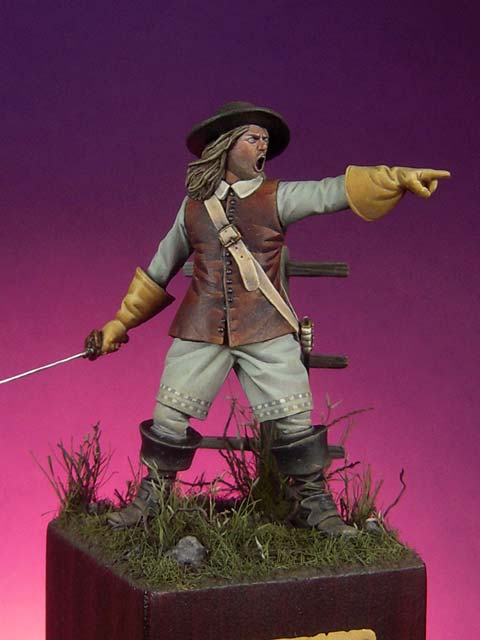 Oficial del Regimiento Okeys - Naseby 1645