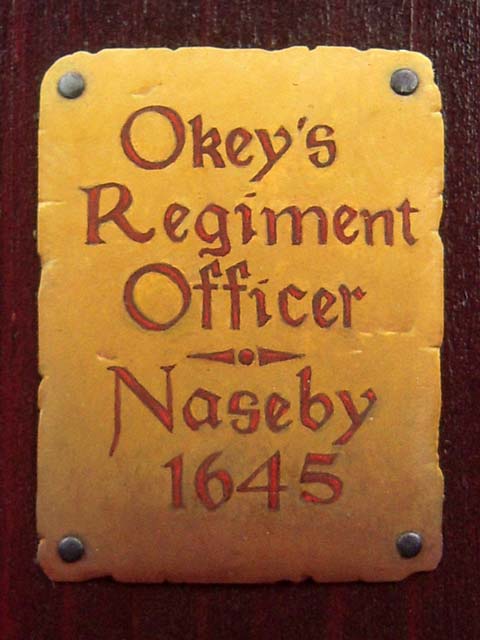 Oficial del Regimiento Okeys - Naseby 1645