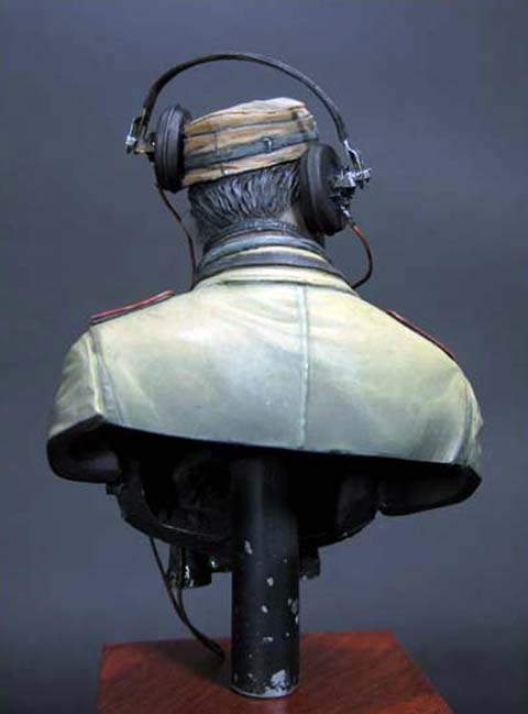 Busto 2 de un Oficial de Comunicaciones de un Panzer - Escala 1/10