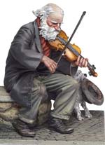 Violinista Vagabundo - Escala 54mm