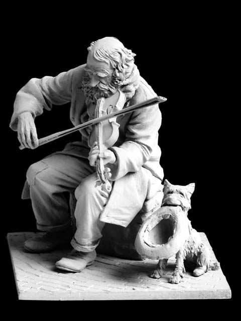 Violinista Vagabundo - Escala 54mm