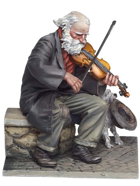 Violinista Vagabundo - Escala 54mm