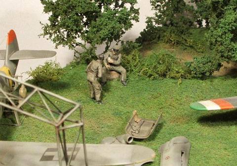 Operacion de Mantenimiento de Aviones - Escala 1:48