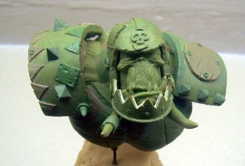 Creaci&oacute;n del busto de un Marine Orco - Paso 10