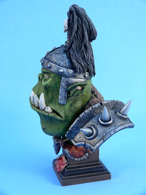 Busto Orco de la Calavera. 