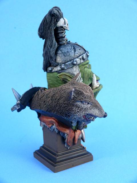Busto Orco de la Calavera. 