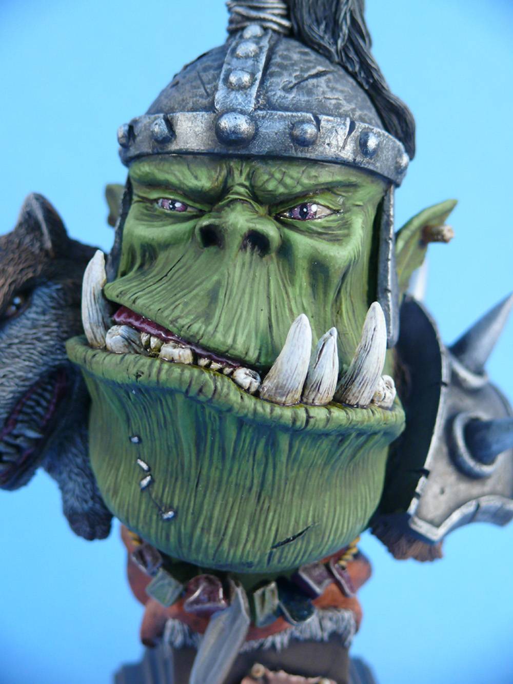 Busto Orco de la Calavera. 