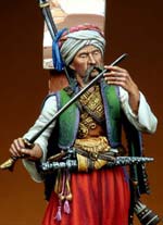 Guerrero Otomano - 1821 - Escala 90mm