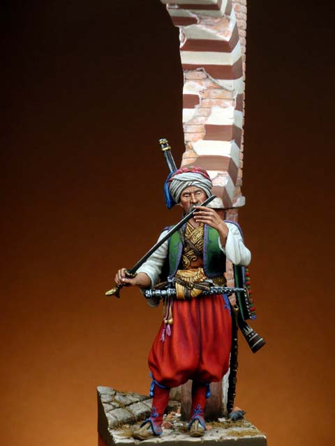Guerrero Otomano - 1821 - Escala 90mm