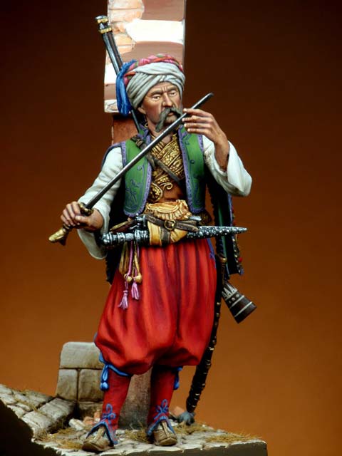 Guerrero Otomano - 1821 - Escala 90mm