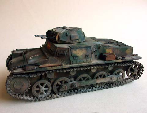 Panzer I/B - Guerra Civil ESpa&ntilde;ola 1937