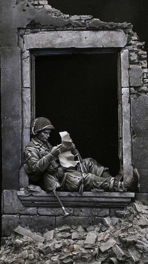 505Th PIR 82nd Airborne Normandia 1944 - Escala 70 mm