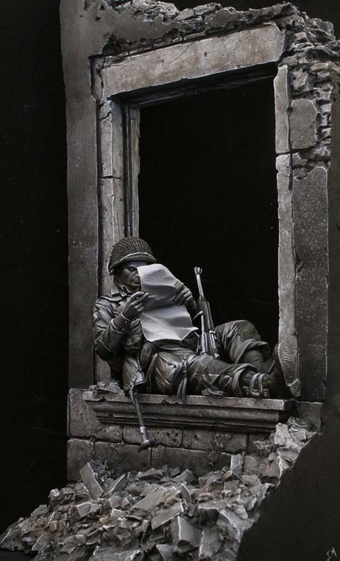 505Th PIR 82nd Airborne Normandia 1944 - Escala 70 mm