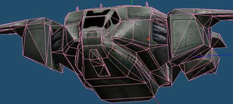 Planos de la Nave de desembarco D-77 Pelican ( Dropship ) perteneciente al videojuego futurista de acci&oacute;n  Halo 3