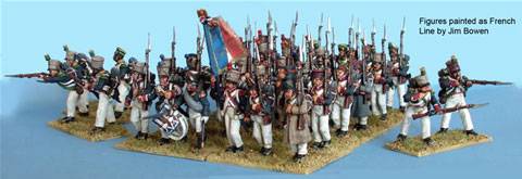 Infanter&iacute;a de linea Francesa. 