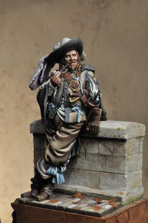 Porthos - Escala 75mm.