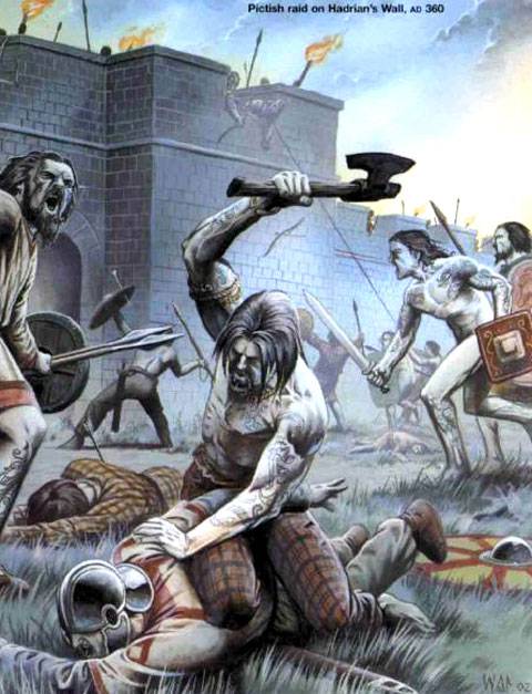 Pictos contra Romanos