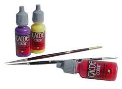 pinceles y pinturas