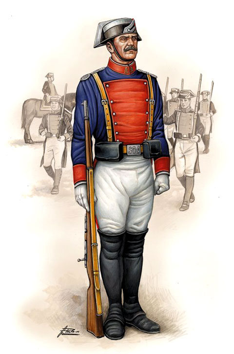 Guardia Civil en Uniforme de Gala