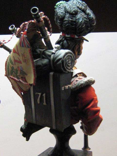 Busto Highlander Piperth 71th Rgt - Escala 150mm