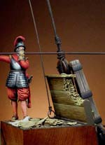 Piquero de Infanter&iacute;a Espa&ntilde;ola del Galeon Santa Teresa - Escala 90mm. 
