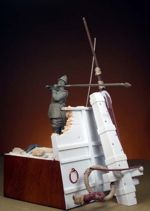 Piquero de Infanter&iacute;a Espa&ntilde;ola del Galeon Santa Teresa - Escala 90mm. 
