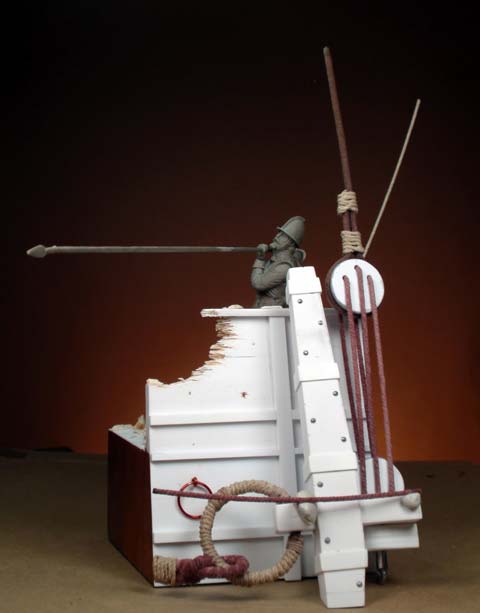 Piquero de Infanter&iacute;a Espa&ntilde;ola del Galeon Santa Teresa - Escala 90mm. 
